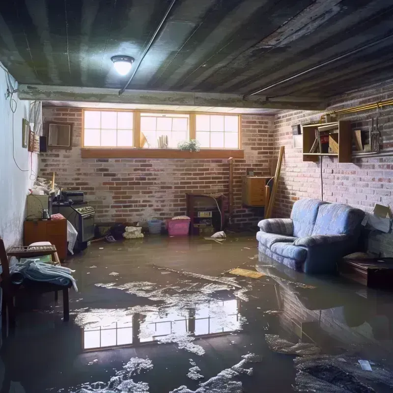 Flooded Basement Cleanup in Tyler County, TX